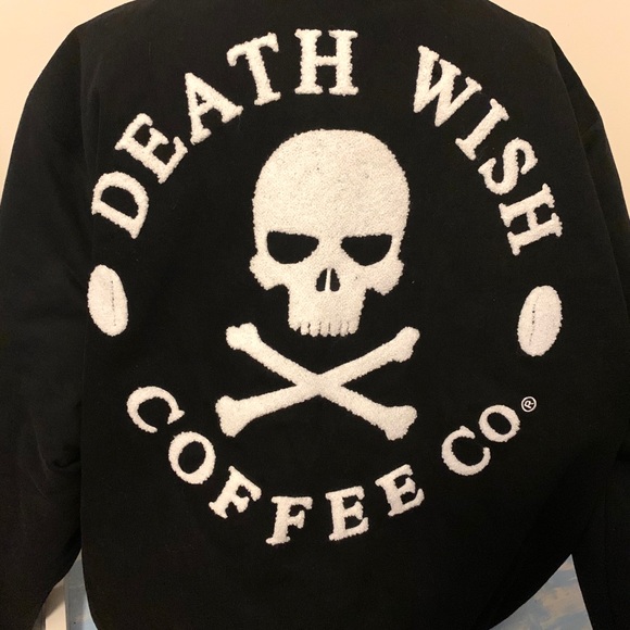 Custom-made Death Wish Letterman Jacket